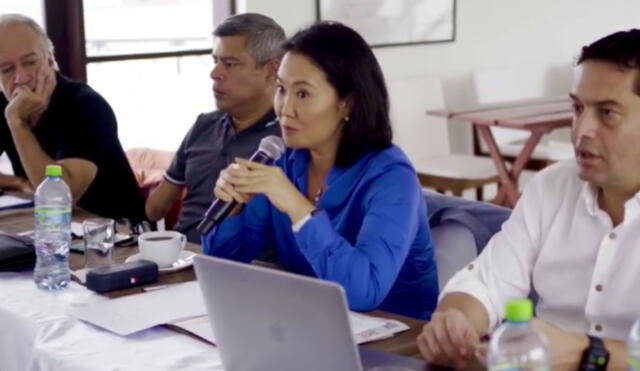 Keiko Fujimori: «Defenderemos la Constitución de 1993 y rechazamos la propuesta de Asamblea Constituyente de Vladimir&nbsp;Cerrón»