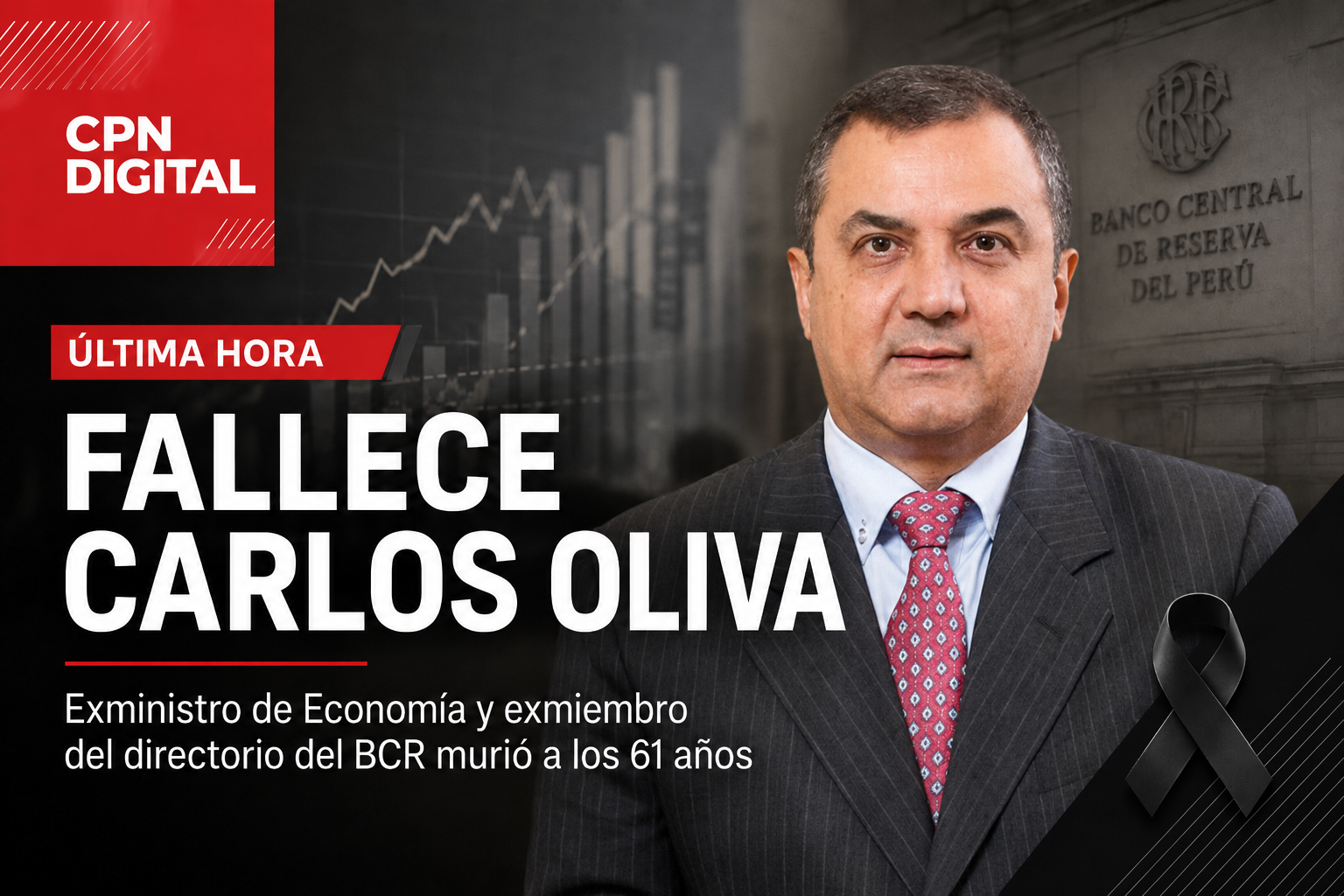 Fallece Carlos Oliva, exministro de Economía y figura clave de la gestión fiscal peruana
