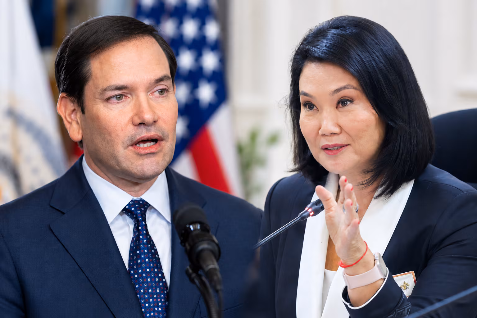Marco Rubio llega a Palacio de Gobierno y abre nueva etapa de cooperación entre Perú y Estados Unidos