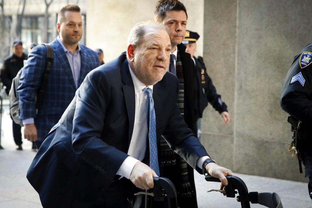 Harvey Weinstein es condenado a 15 años de prisión por agresión sexual contra Miriam Haley