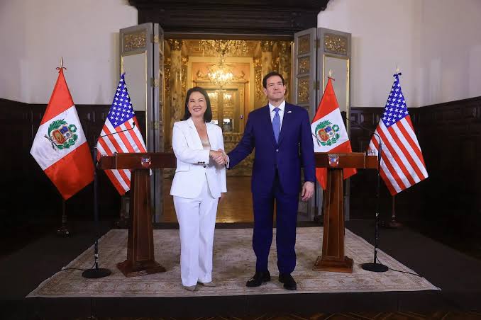 Keiko Fujimori participa en reunión del Escudo de las Américas junto a Donald Trump