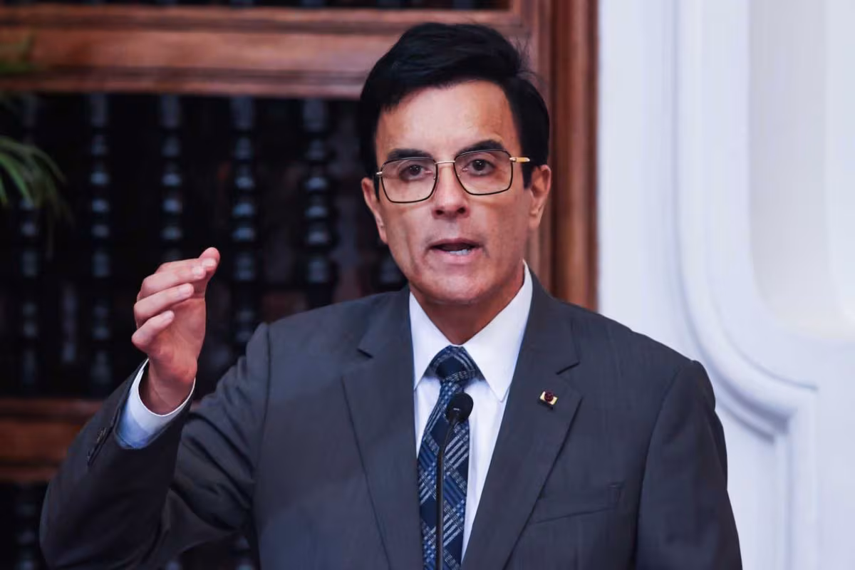 Canciller Carlos Espá recibió al jefe de Misión de Observación Electoral de la OEA